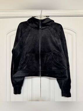 Lululemon Scuba Oversized Full-Zip Hoodie *Velvet in Black Size M/L